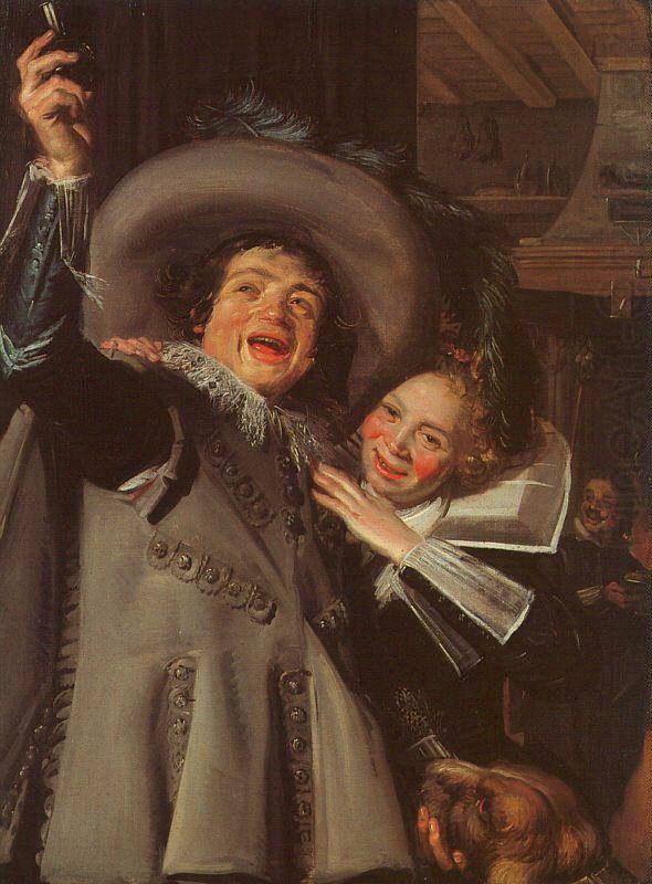 Frans Hals Young Man and Woman in an Inn china oil painting image